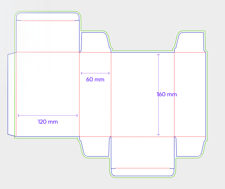 Card Box-Size (support custom dimension)